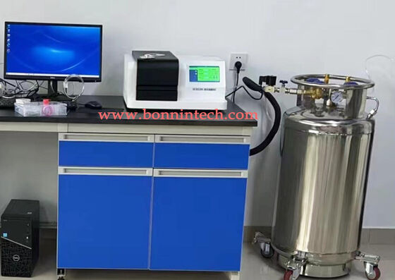 -170 ~ 600 °C อุณหภูมิต่ํา DSC Calorimeter การสแกนความแตกต่างกับถังไอนิโตรเจนเหลว