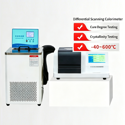 DSC-300C -40~600C อุณหภูมิต่ํา DSC Calorimeter การสแกนความแตกต่างด้วยความละเอียดสูง
